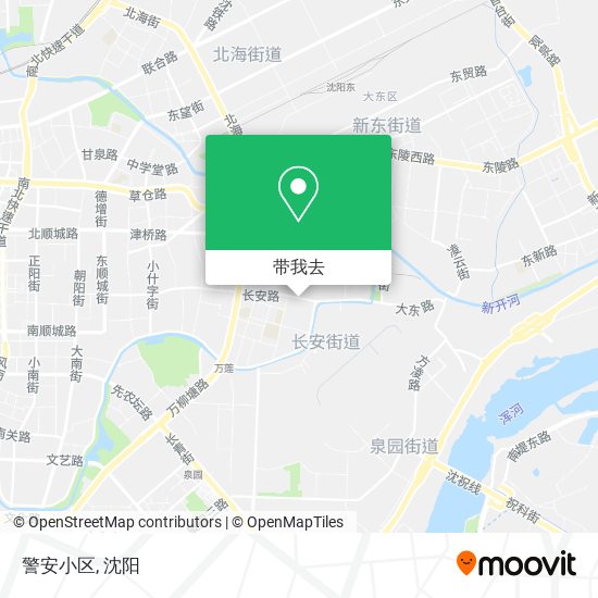 警安小区地图
