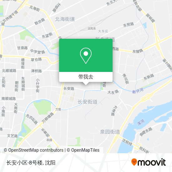 长安小区-8号楼地图