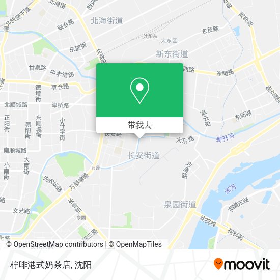 柠啡港式奶茶店地图