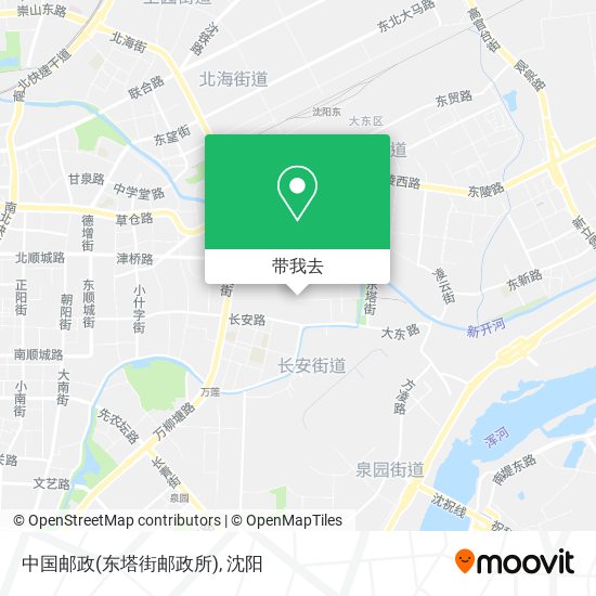中国邮政(东塔街邮政所)地图