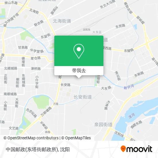 中国邮政(东塔街邮政所)地图