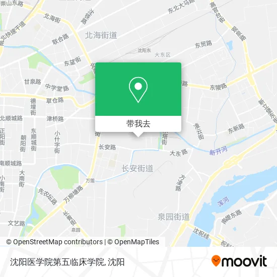 沈阳医学院第五临床学院地图