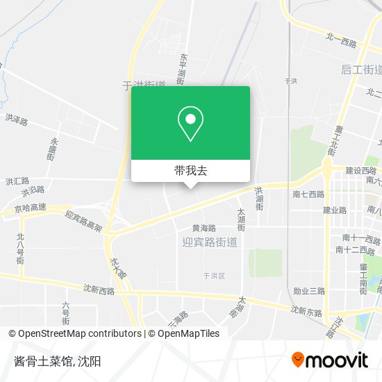 酱骨土菜馆地图