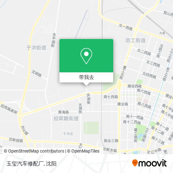 玉玺汽车修配厂地图