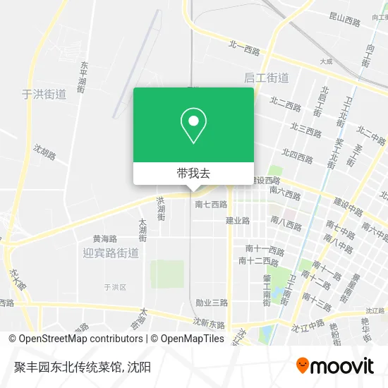 聚丰园东北传统菜馆地图