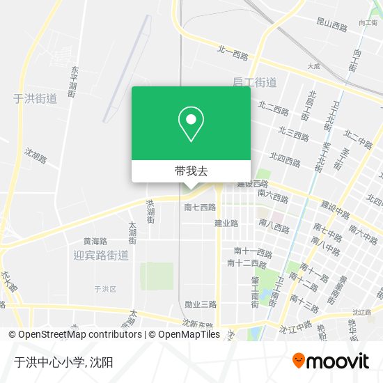 于洪中心小学地图
