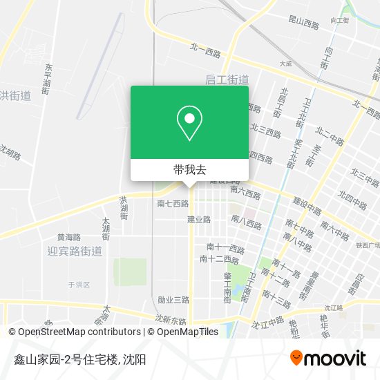 鑫山家园-2号住宅楼地图