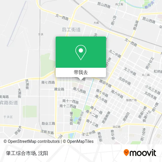 肇工综合市场地图