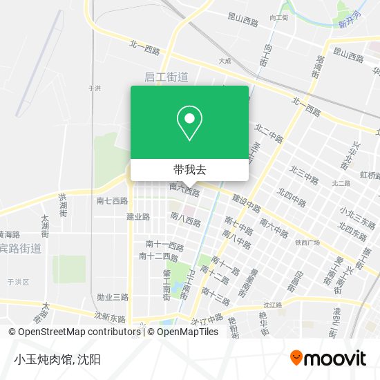 小玉炖肉馆地图