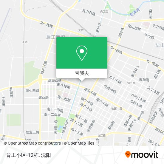 育工小区-12栋地图