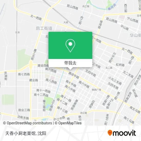 天香小厨老菜馆地图