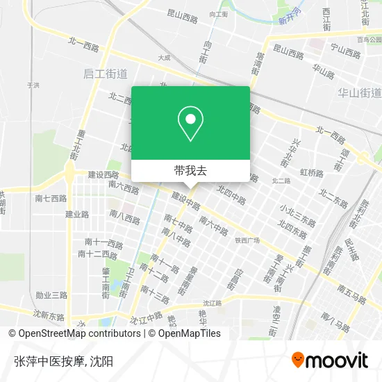 张萍中医按摩地图
