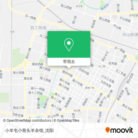 小羊屯小骨头羊杂馆地图