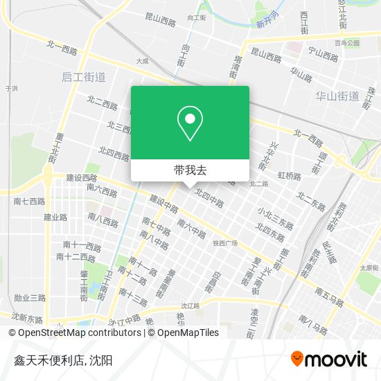 鑫天禾便利店地图