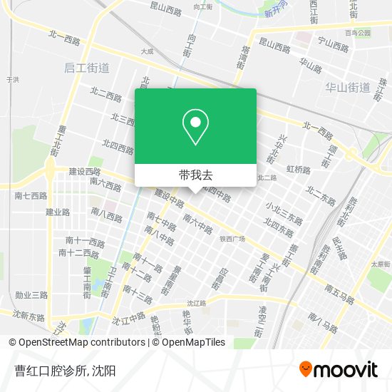 曹红口腔诊所地图