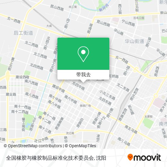 全国橡胶与橡胶制品标准化技术委员会地图