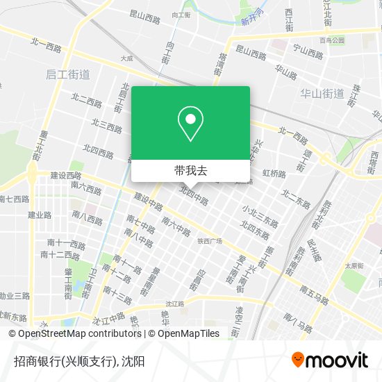 招商银行(兴顺支行)地图