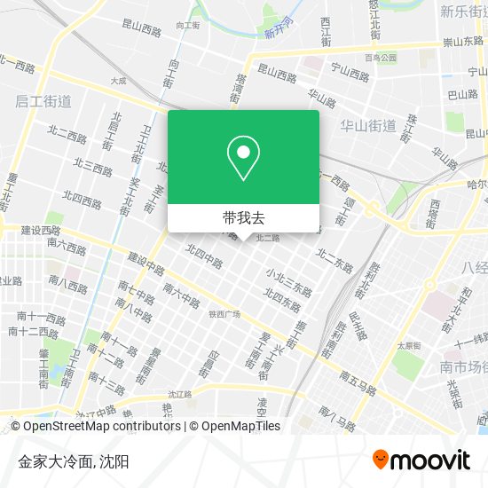 金家大冷面地图