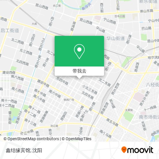 鑫结缘宾馆地图