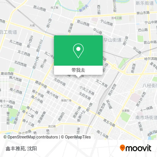鑫丰雅苑地图