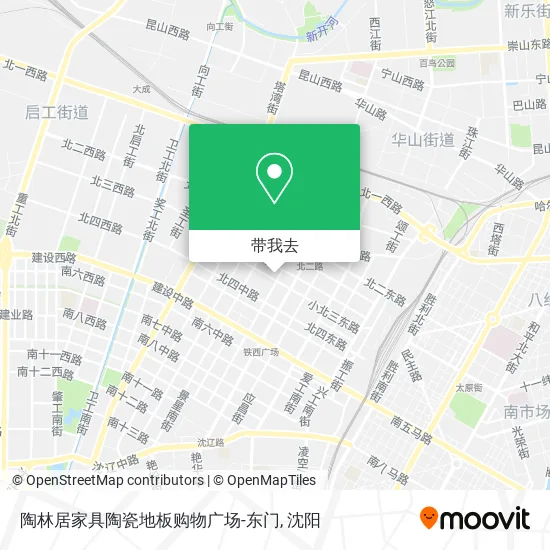 陶林居家具陶瓷地板购物广场-东门地图