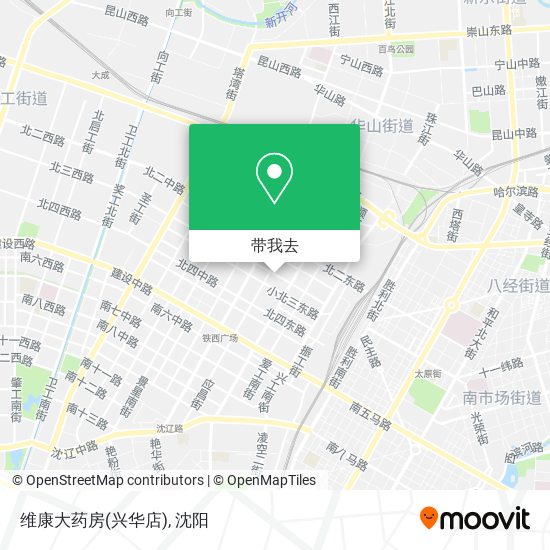 维康大药房(兴华店)地图