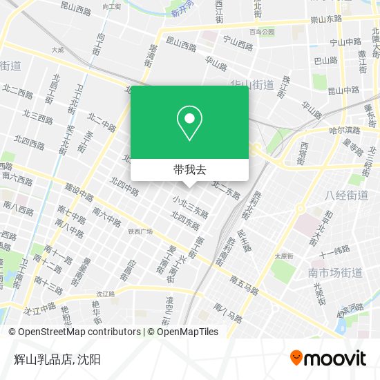 辉山乳品店地图