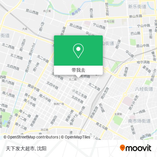 天下发大超市地图