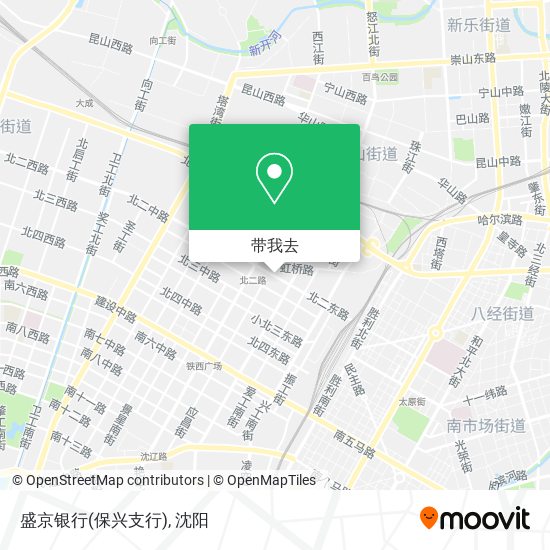 盛京银行(保兴支行)地图