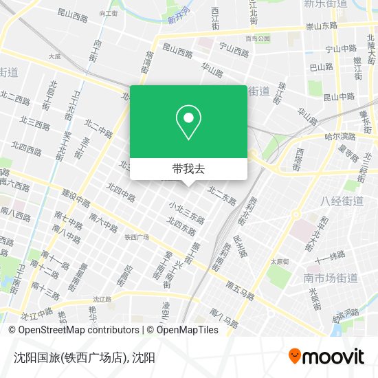 沈阳国旅(铁西广场店)地图