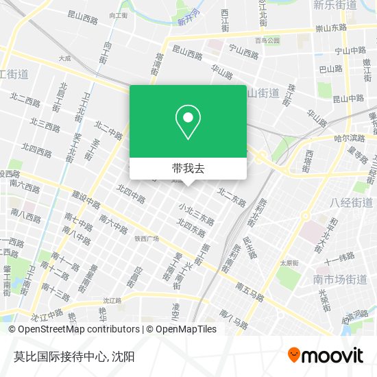 莫比国际接待中心地图