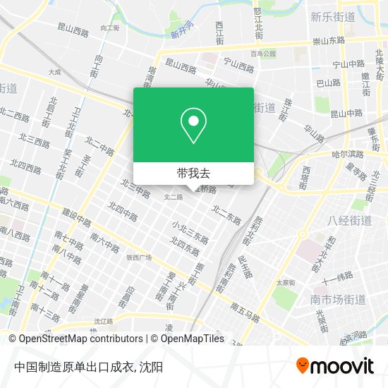 中国制造原单出口成衣地图