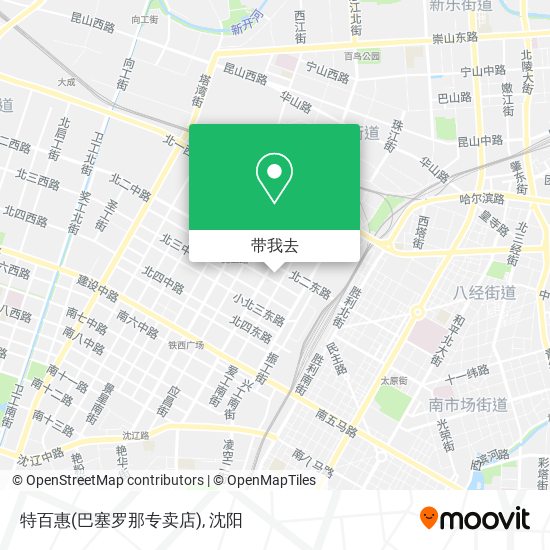 特百惠(巴塞罗那专卖店)地图