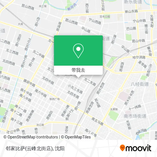 邻家比萨(云峰北街店)地图