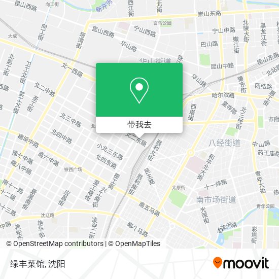 绿丰菜馆地图