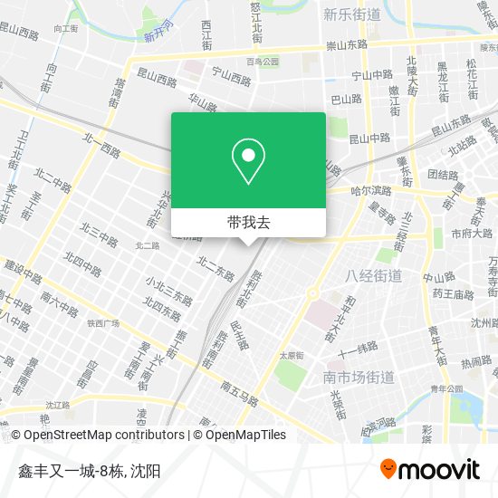 鑫丰又一城-8栋地图