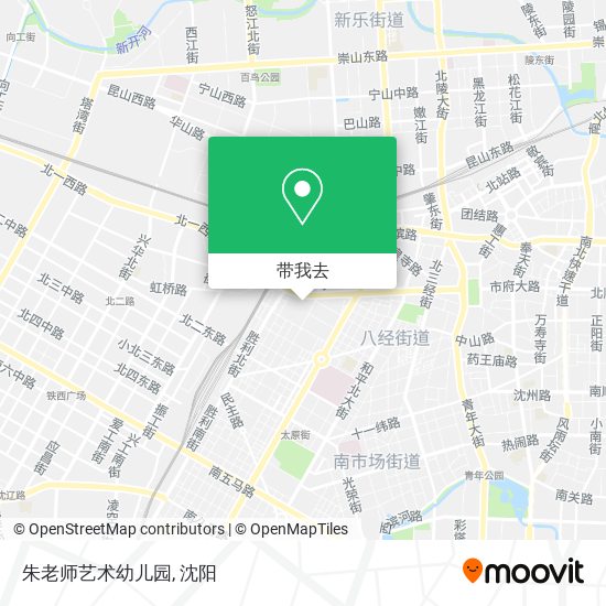 朱老师艺术幼儿园地图