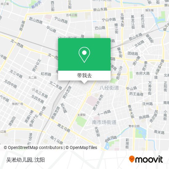 吴淞幼儿园地图