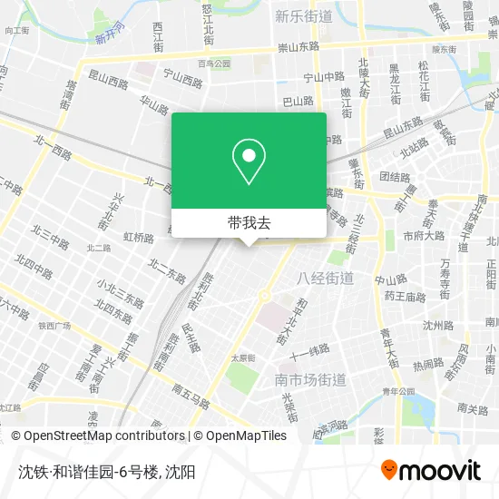 沈铁·和谐佳园-6号楼地图