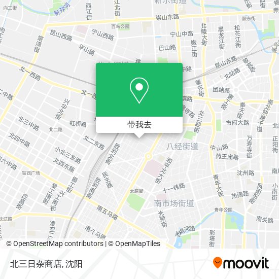 北三日杂商店地图