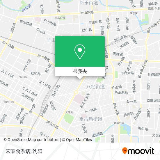 宏泰食杂店地图