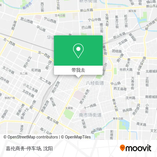 嘉伦商务-停车场地图