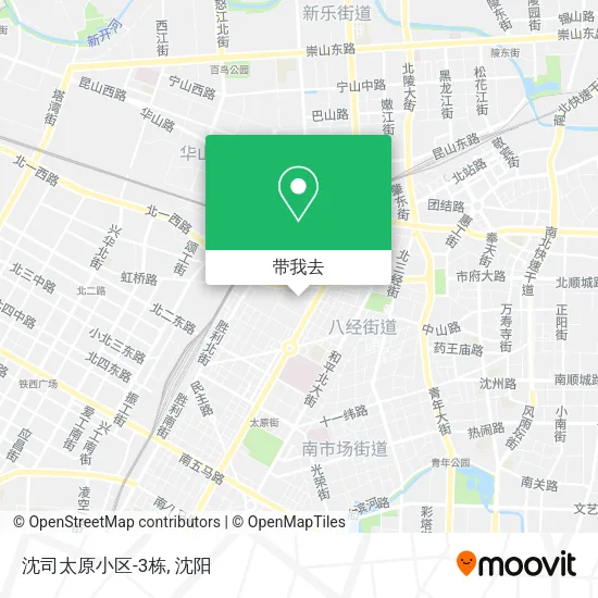 沈司太原小区-3栋地图