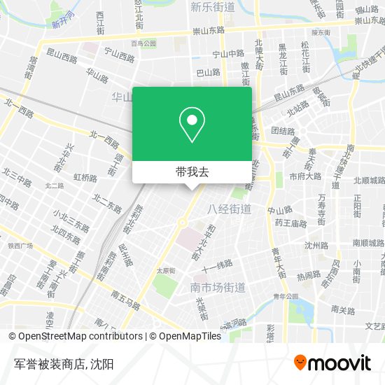 军誉被装商店地图