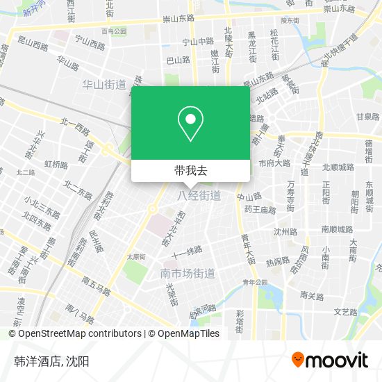 韩洋酒店地图
