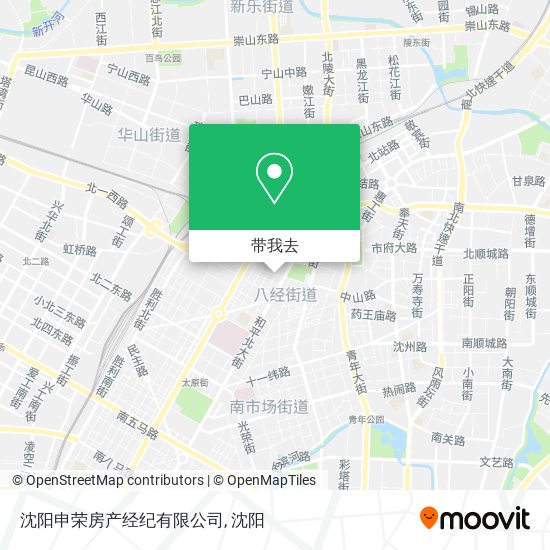 沈阳申荣房产经纪有限公司地图