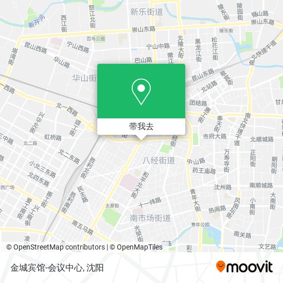 金城宾馆-会议中心地图