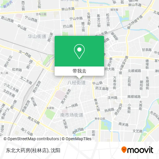 东北大药房(桂林店)地图
