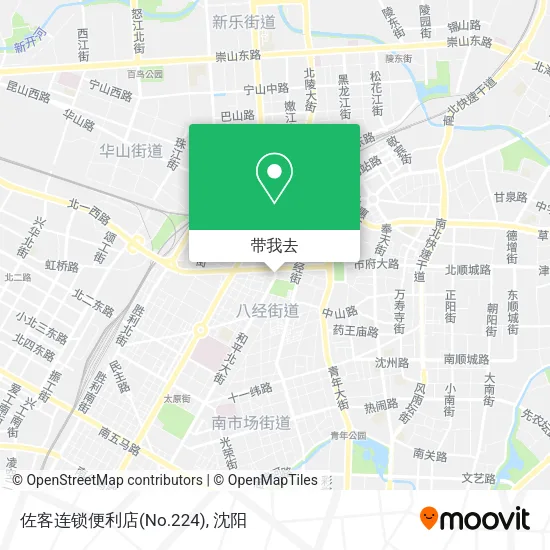 佐客连锁便利店(No.224)地图