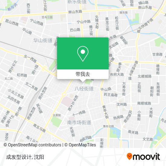 成发型设计地图
